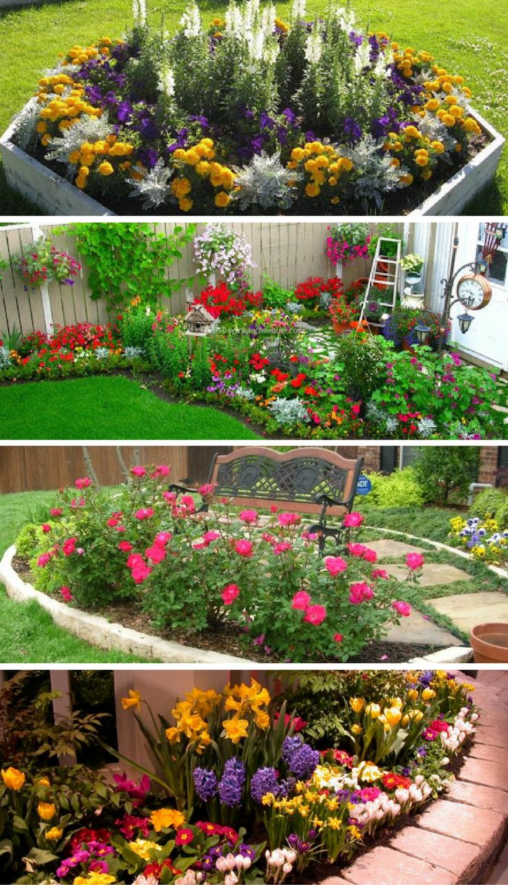 perennial flower beds